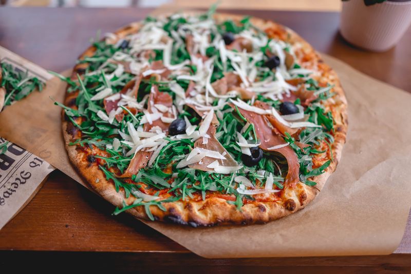 Craft beverages and drinks menu at Dewey's pizza