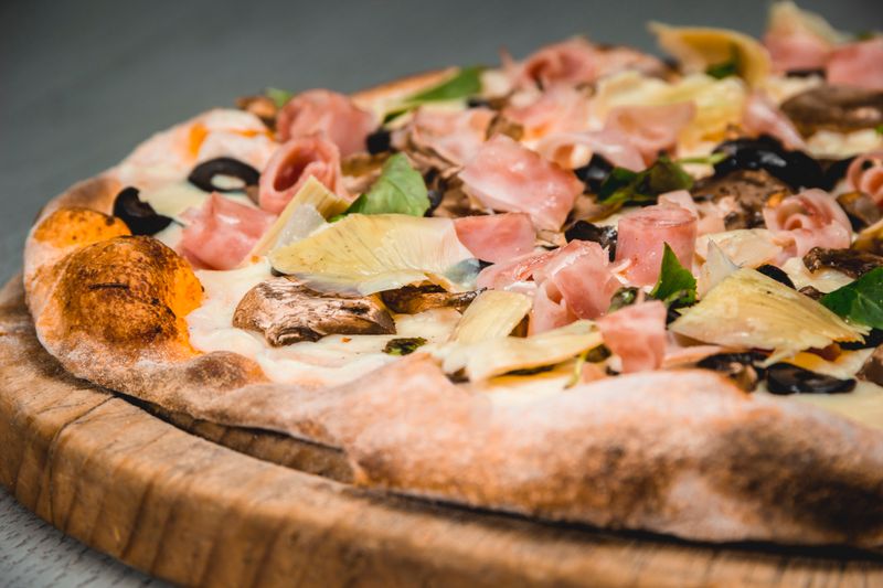Garden fresh salad starter at deweys pizza restaurant